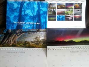 2014 Tasmanian Landscapes Calendar