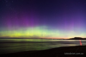 Aurora photography Tasmania