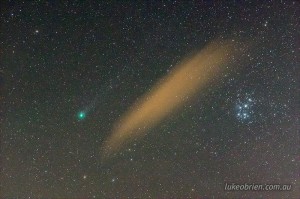 Comet Lovejoy Tasmania Jan 16 2015