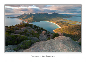 Greeting Cards - Wineglass Bay, Tasmania