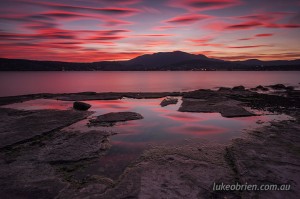 Magnificent Hobart Sunset Shoot March 4 2014