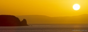 Sunrisefrom the Neck Bruny Island