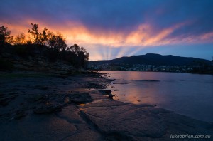 Sunset, MONA, Hobart