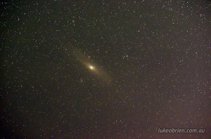 Night Sky Photography Andromeda Galaxy Tasmania