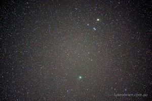 Night Sky Photography Comet Panstarrs Tasmania