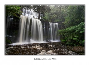 Russell Falls at Mt Field National Park