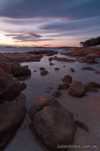 Sunset Coles Bay Photography Freycinet Workshop