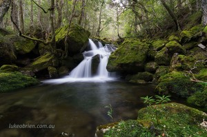Waterfall Mother Cummings Rivulet Tasmania