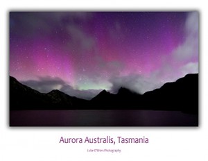 Aurora Australis Tasmania Cradle Mountain Postcard