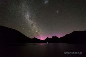 aurora australis cradle mountain tasmania