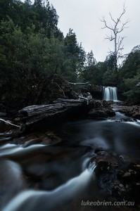 cradle mountain waterfall knyvet falls