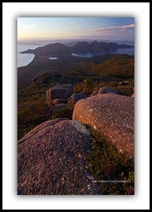 Tasmanian landscape photography - The Hazards & Wineglass Bay