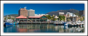 Hobart Waterfront Scene