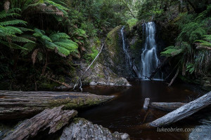 hogarth falls strahan tasmania