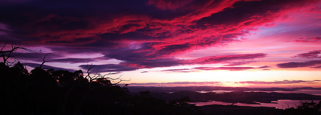 Sunrise from Mt Wellington