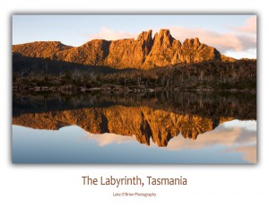 Tasmanian photo cards: The Labyrinth