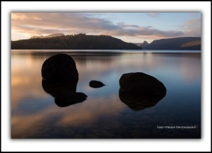 Lake St Clair Tasmania Sunset