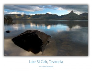 Tasmanian Postcards: Lake St Clair