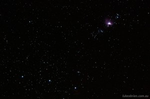 Orion Nebula. 60 second exposure using Pentax K5 & Astro Tracer (OGPS1)