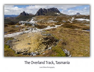 Overland Track Tasmania Postcard Cradle Mountain Barn Bluff