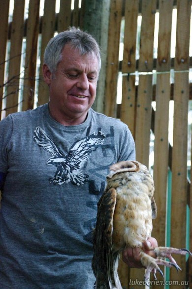 Raptor Refuge - Masked Owl Release Oct 2011