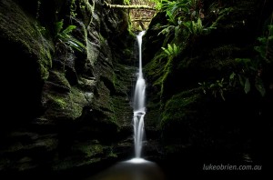 Secret Falls in Tasmania