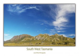 Postcard Tasmania South West Sentinels