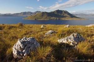 South West Tasmania - Lake Pedder from Red Knoll Lookout