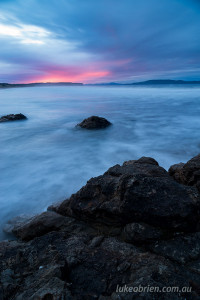 sunrise clifton beach tasmania