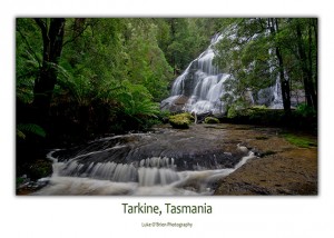 Tasmanain Postcards - McGowans Falls in Tasmania's Tarkine