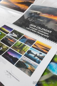 Tasmanian landscapes calendar 2016