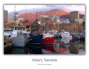 Tasmanian Postcards - Hobart Waterfront