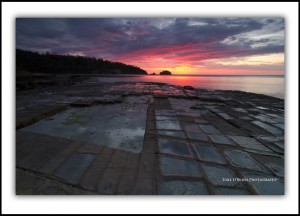 Sunrise, Tessellated Pavement Tasmania