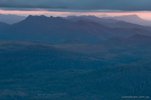 Wilderness Tasmania: Mt Rufus, near Lake St Clair