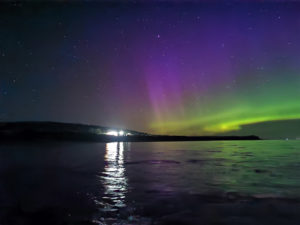 Photograhing the aurora with a smart phone 