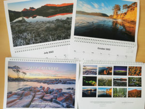 Tasmanian landscape 2022 calendar now available