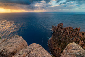Cape Raoul at sunrise
