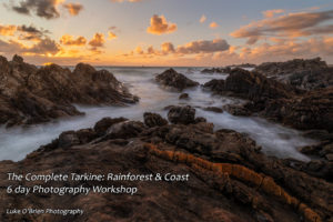 6 day Tarkine Photography Workshop - sunset, Tarkine Coast