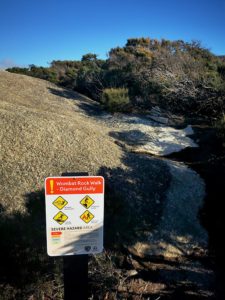 Wombat Rock Walk Mt Killiecrankie Flinders Island