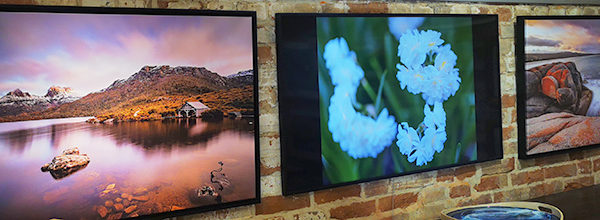 tasmanian photography floating frame canvas