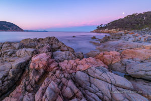 Dusk Bluestone Bay Freycinet Tasmania